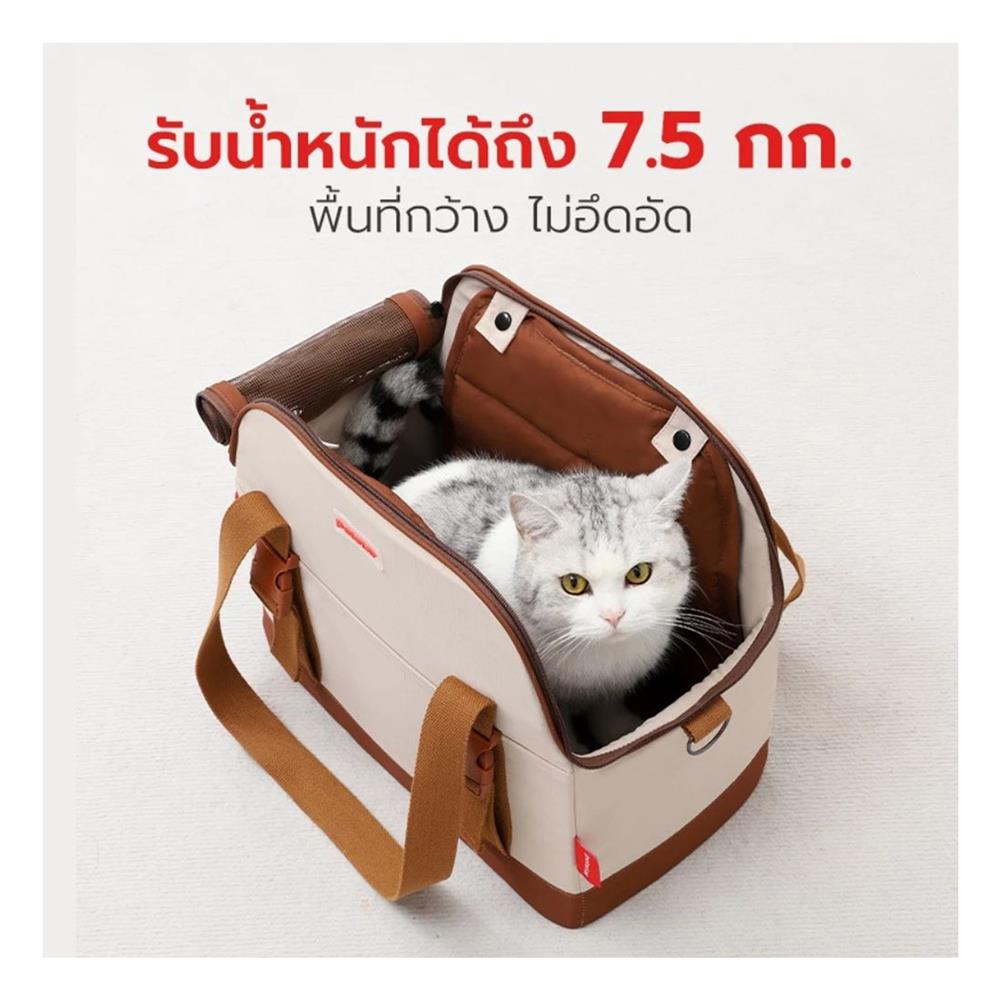 กระเป๋าสัตว์เลี้ยง PETSTAR PSRB0059 สีน้ำตาล