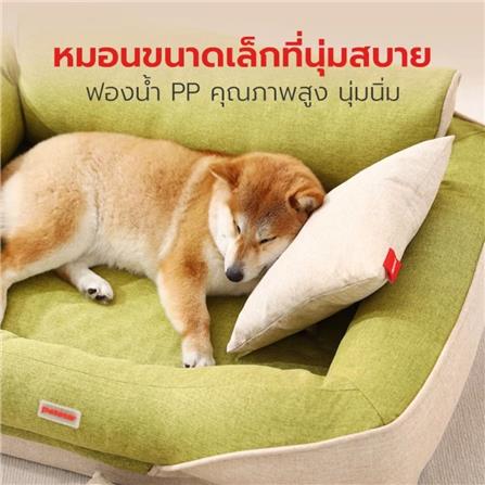 เบาะรองนั่ง PETSTAR ไซซ์ S สีเขียว_2
