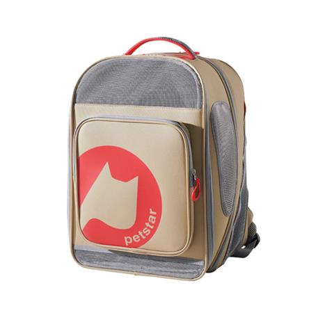 กระเป๋าสัตว์เลี้ยง PETSTAR PSRB0064 สีน้ำตาล_0