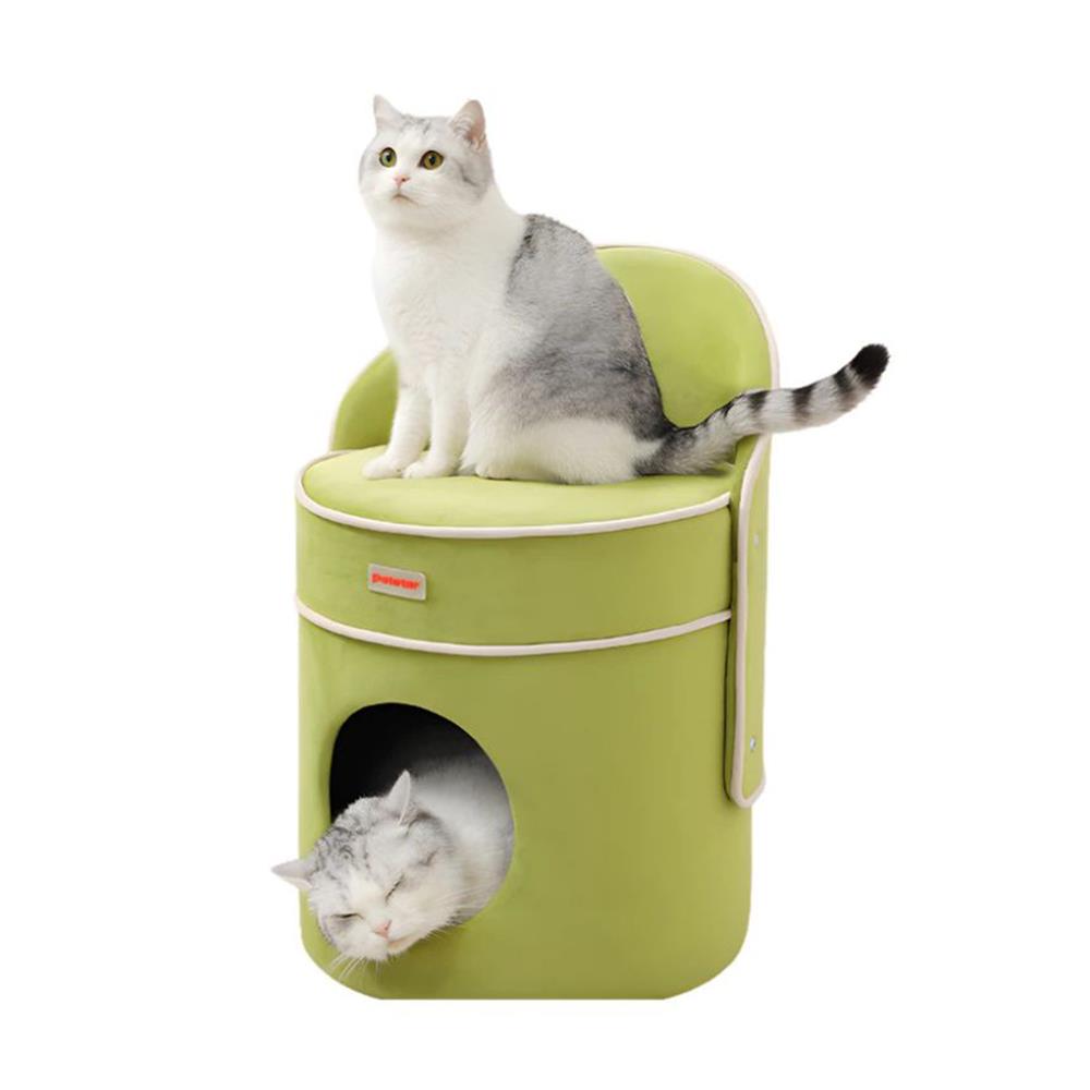 ที่นอนแมว PETSTAR PSTA0155 สีเขียว