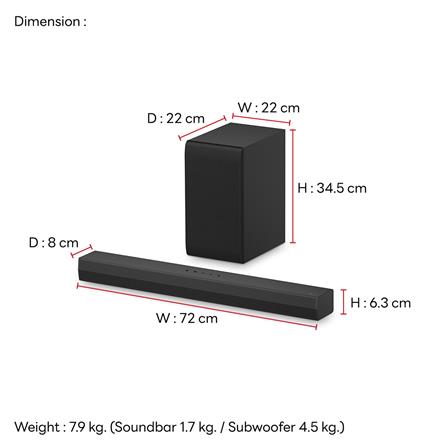 ซาวด์บาร์ LG S30A.ATHALLK_7