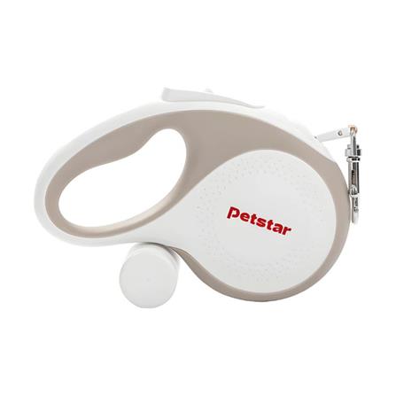 สายจูงสุนัข PETSTAR PSRY0060 สีครีม 5 เมตร_0