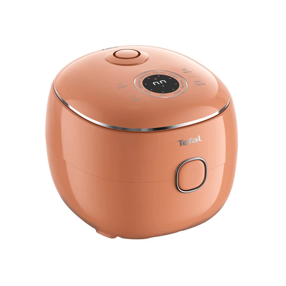หม้อหุงข้าว DIGITAL TEFAL RK535TT0 0.7 ลิตร สีส้ม