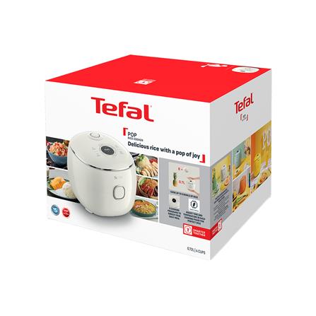 หม้อหุงข้าว DIGITAL TEFAL RK535TT0 0.7 ลิตร สีส้ม_3