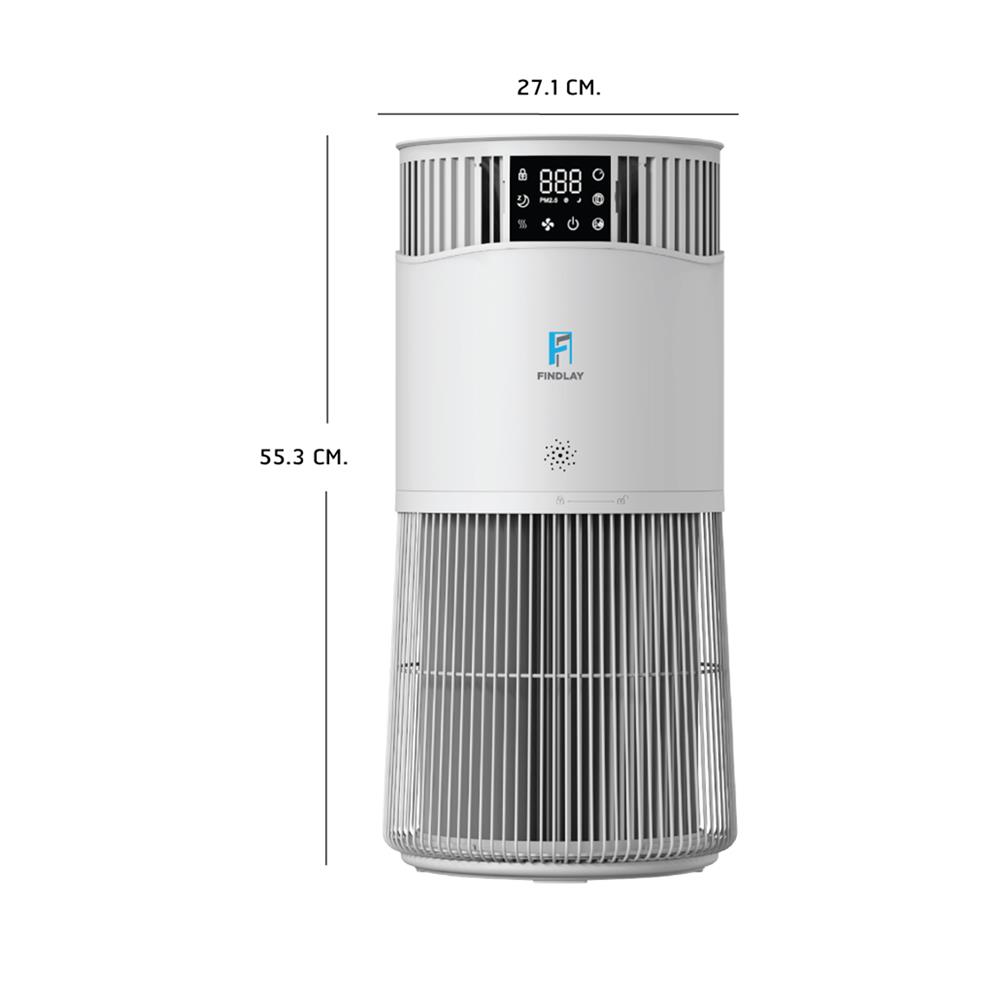 เครื่องฟอกอากาศ FINDLAY PJ11 40 ตารางเมตร สีขาว