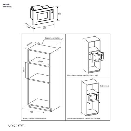 ไมโครเวฟฝังดิจิตอล ELECTROLUX EMFB20BG_2