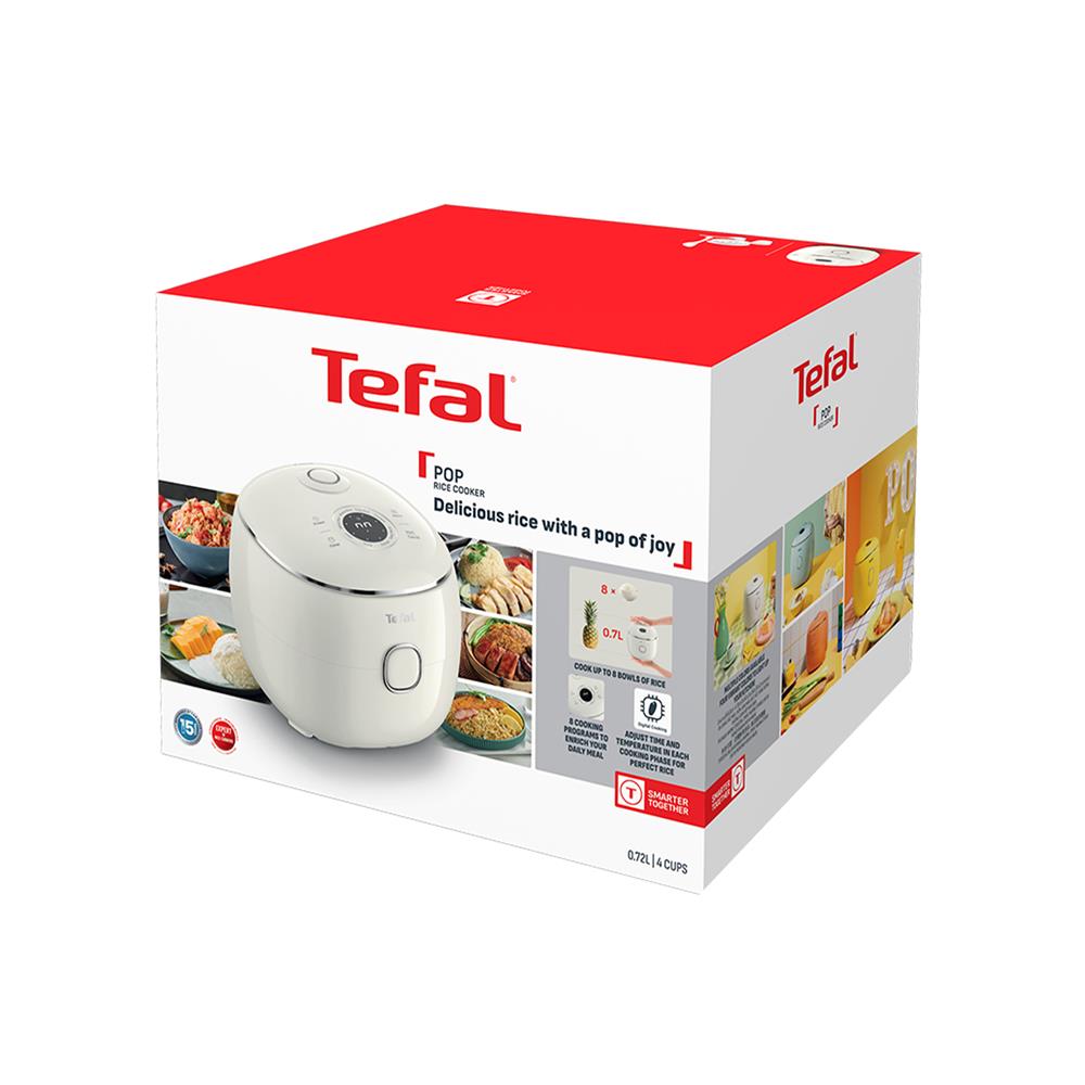 หม้อหุงข้าว DIGITAL TEFAL RK5352T0 0.7 ลิตร สีเหลือง