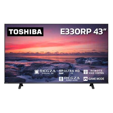 ทีวีคิวแอลอีดี 43 นิ้ว TOSHIBA (4K, QLED, VIDAA) 43E330RP_0