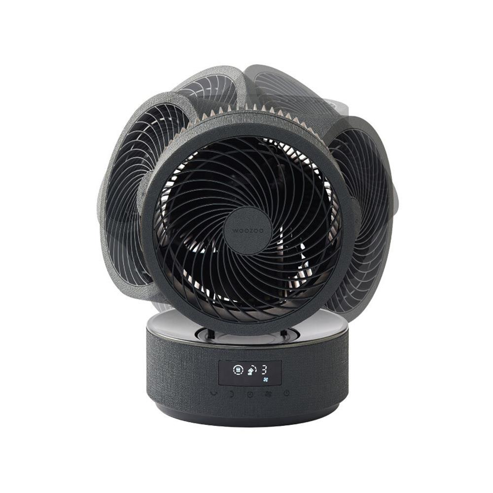 พัดลมพกพา 6 นิ้ว IRIS OHYAMA PCF-CDP18TEC1H สีดำ