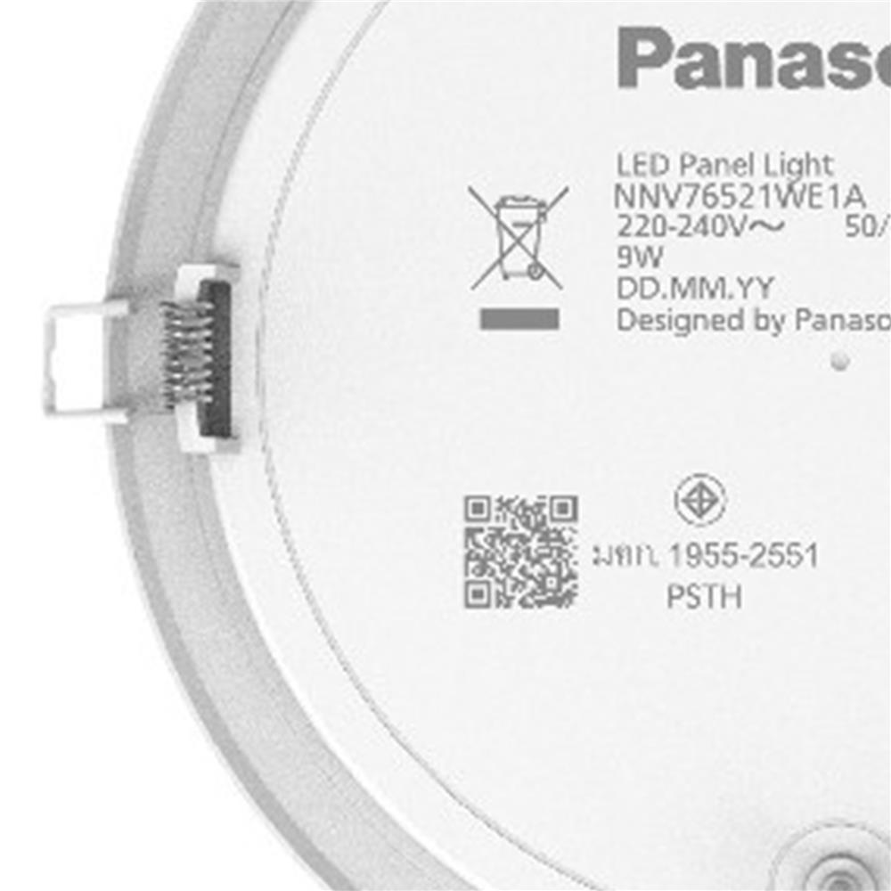 ดาวน์ไลท์ LED PANASONIC NNV76521WE1A 5 นิ้ว 9 วัตต์ COOL WHITE สีขาว