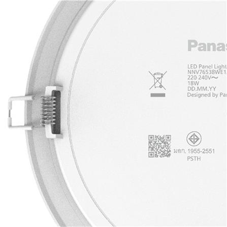 ดาวน์ไลท์ LED PANASONIC NNV76538WE1A 8 นิ้ว 18 วัตต์ WARM WHITE สีขาว_7