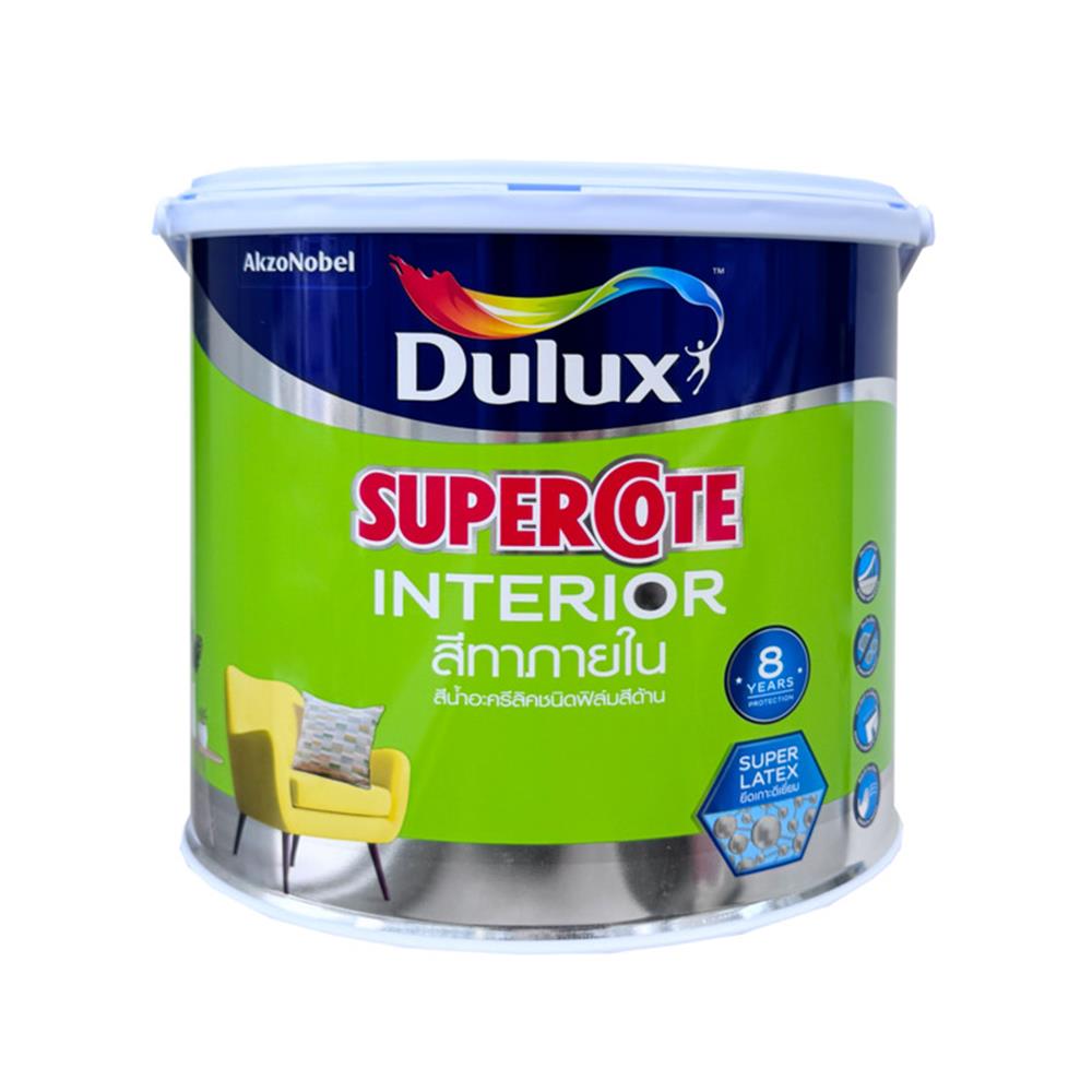 สีน้ำทาภายใน ชนิดด้าน DULUX SUPERCOTE เบส E 1 แกลลอน