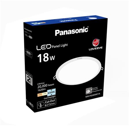 ดาวน์ไลท์ LED PANASONIC NNV76540WE1A 8 นิ้ว 18 วัตต์ DAYLIGHT สีขาว_4