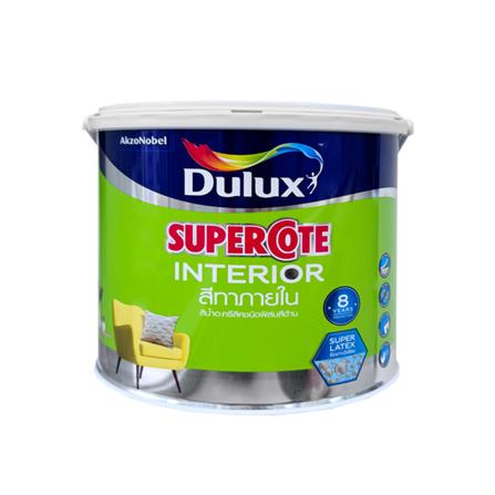 สีน้ำทาภายใน ชนิดด้าน DULUX SUPERCOTE BASE B สีขาว 3 ลิตร_0