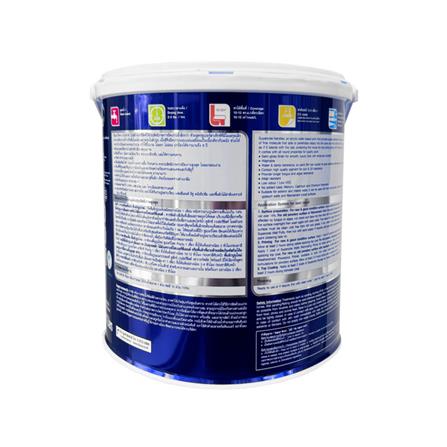 สีน้ำทาภายนอก ชนิดกึ่งเงา DULUX SUPERCOTE NANOTEX BASE B สีขาว 3 ลิตร_2
