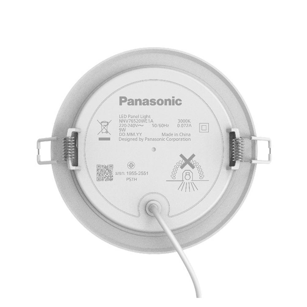 ดาวน์ไลท์ LED PANASONIC NNV76520WE1A 5 นิ้ว 9 วัตต์ WARM WHITE สีขาว