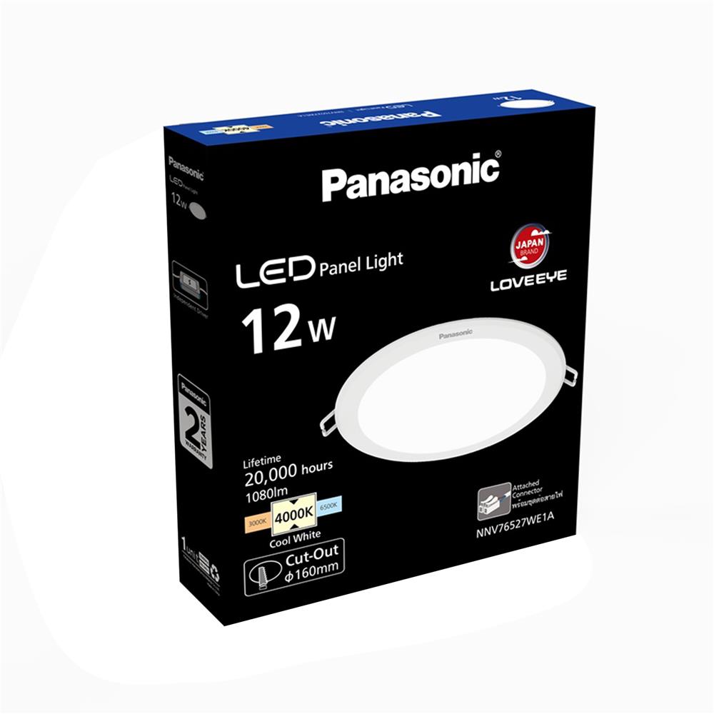 ดาวน์ไลท์ LED PANASONIC NNV76527WE1A 6 นิ้ว 12 วัตต์ COOL WHITE สีขาว