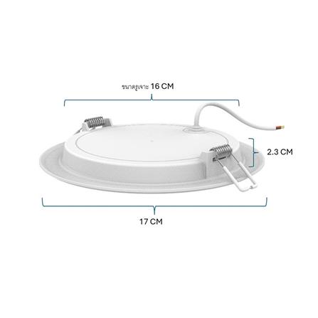 ดาวน์ไลท์ LED PANASONIC NNV76528WE1A 6 นิ้ว 12 วัตต์ DAYLIGHT สีขาว_6