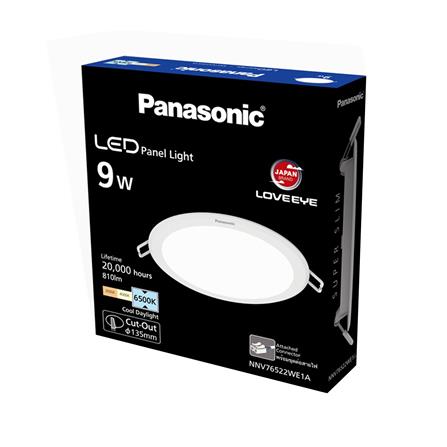 ดาวน์ไลท์ LED PANASONIC NNV76522WE1A 5 นิ้ว 9 วัตต์ DAYLIGHT สีขาว_4