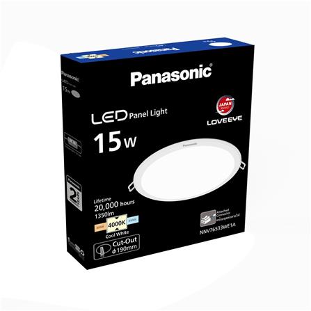 ดาวน์ไลท์ LED PANASONIC NNV76533WE1A 7 นิ้ว 15 วัตต์ COOL WHITE สีขาว_4