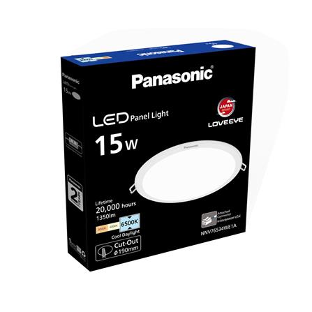 ดาวน์ไลท์ LED PANASONIC NNV76534WE1A 7 นิ้ว 15 วัตต์ DAYLIGHT สีขาว_4