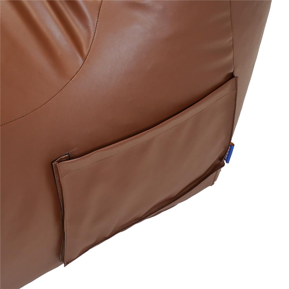 เบาะรองนั่ง SNAZZ TEDDY 25x34 นิ้ว สีน้ำตาล