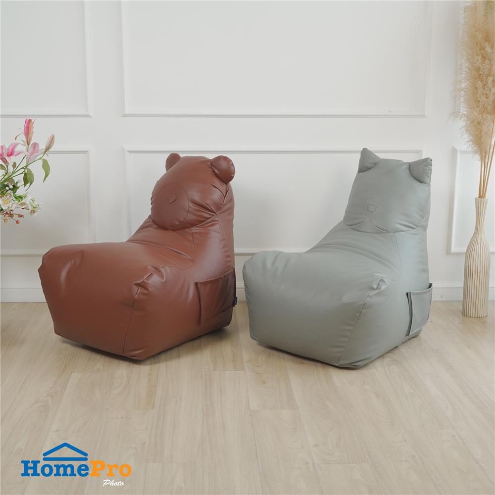 เบาะรองนั่ง SNAZZ TEDDY 25x34 นิ้ว สีน้ำตาล