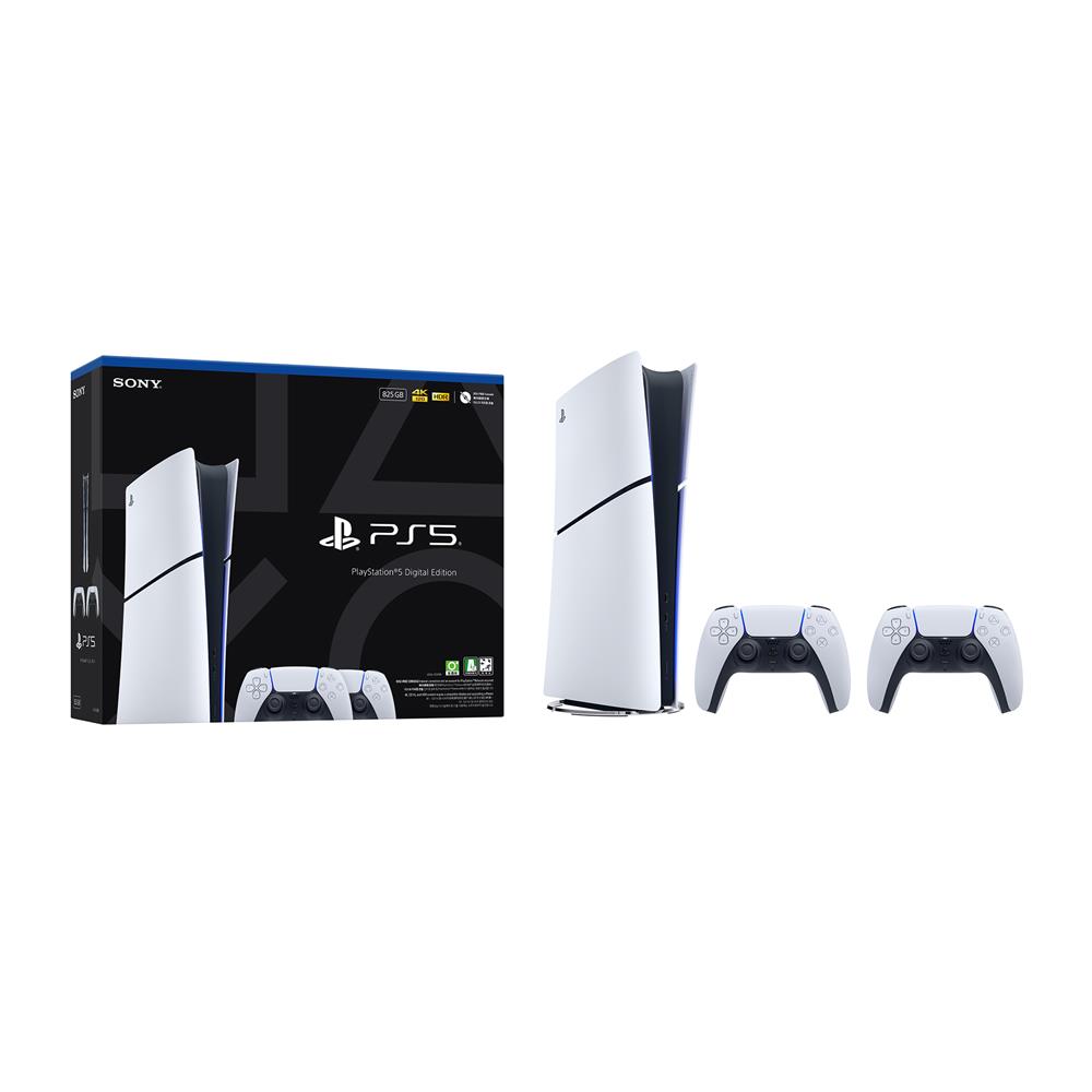 เครื่องเล่นเกม SONY PLAYSTATION 5 SLIM DIGITAL EDITION WITH 2 DUALSENSE ASIA-00498