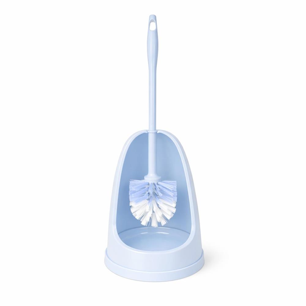 ชุดแปรงล้างสุขภัณฑ์พร้อมฐาน ZUMO SUPER BLUE สีฟ้า/ขาว