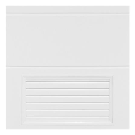 ประตูห้องน้ำ UPVC เจาะลูกบิด MODERNWOOD MLIR010 80x200 ซม. สีขาว_2