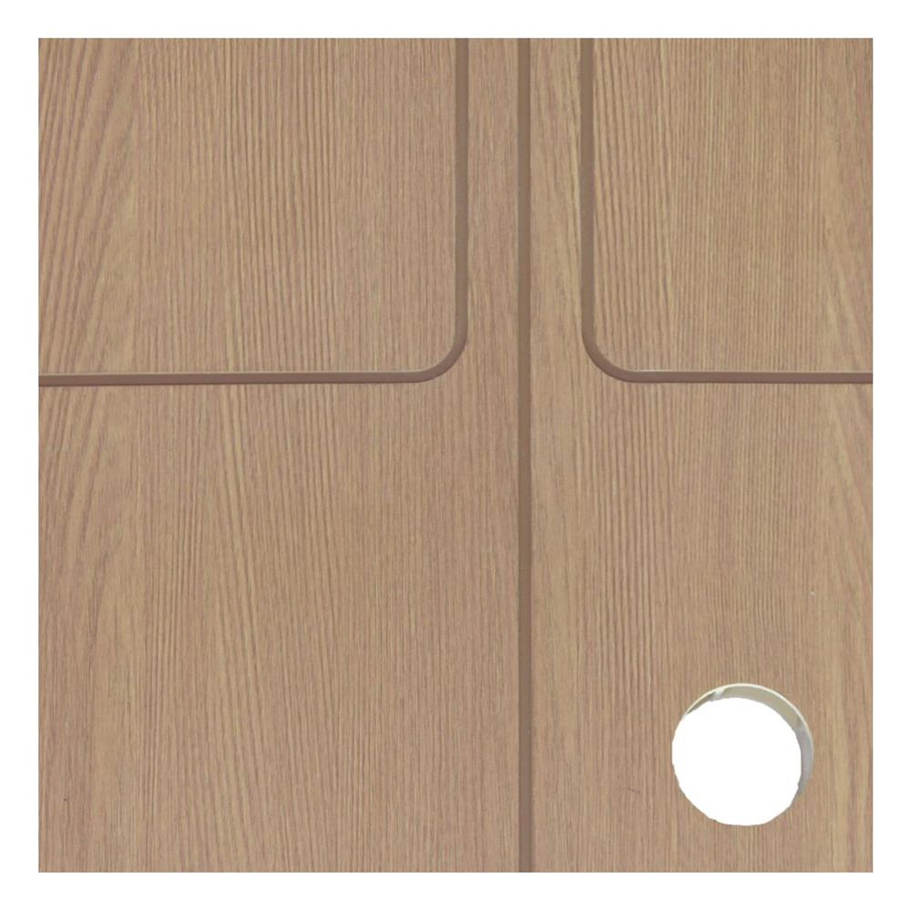 ประตูภายใน WPC เจาะลูกบิด MODERNWOOD MWPC01 70x200 ซม. สี HAZELNUT