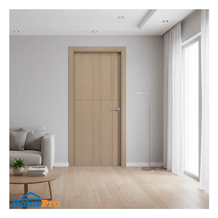 ประตูภายใน WPC เจาะลูกบิด MODERNWOOD MWPC01 70x200 ซม. สี HAZELNUT_3