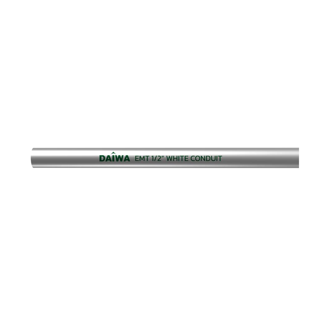 ท่อตรงเหล็กบาง EMT DAIWA 1/2 นิ้ว ยาว 3 เมตร สีเงิน_1