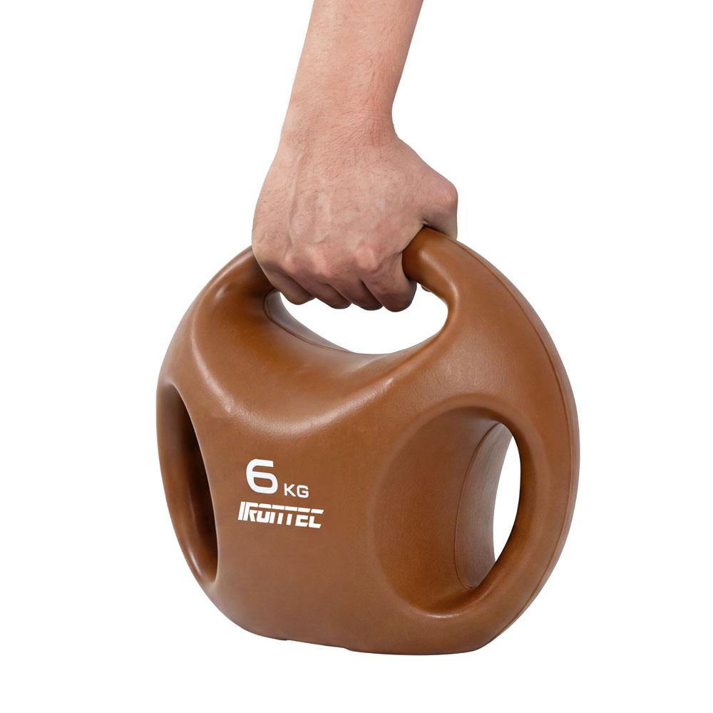 เคตเทิลเบล IRONTEC 3-HAND 6 กก. สี CHOCOLATE