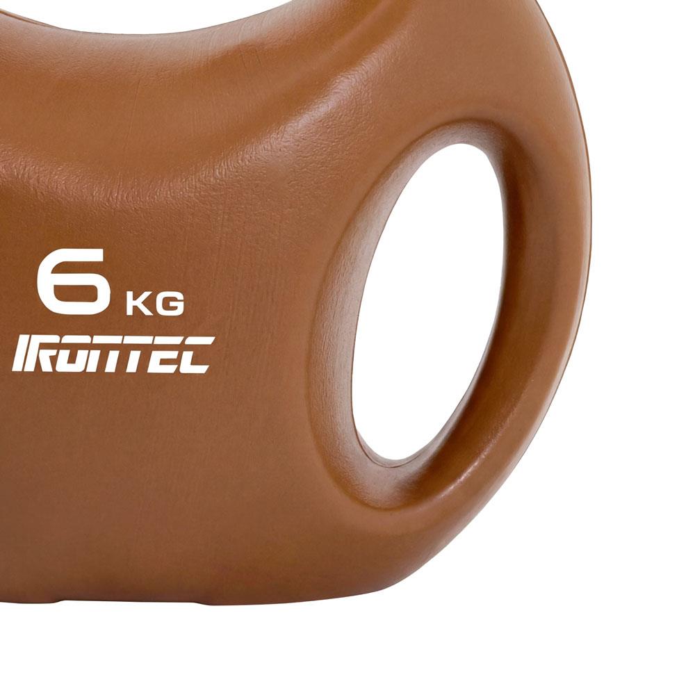 เคตเทิลเบล IRONTEC 3-HAND 6 กก. สี CHOCOLATE