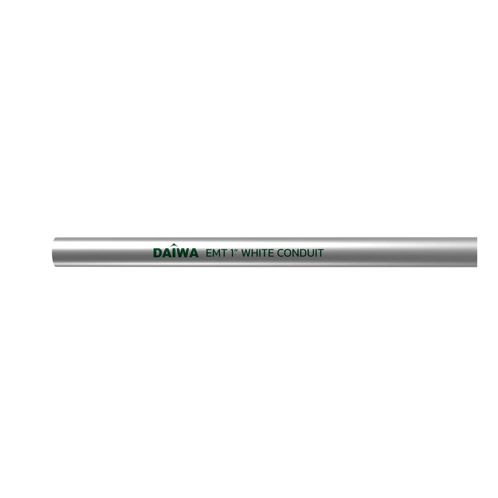ท่อตรงเหล็กบาง EMT DAIWA 1 นิ้ว ยาว 3 เมตร สีเงิน_1