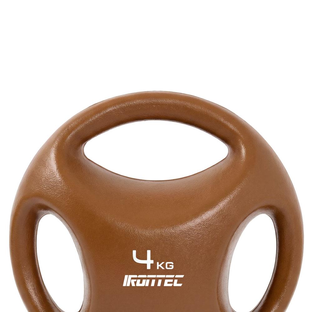 เคตเทิลเบล IRONTEC 3-HAND 4 กก. สี CHOCOLATE