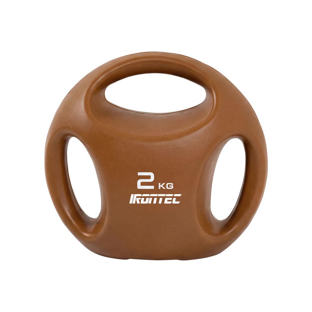 เคตเทิลเบล IRONTEC 3-HAND 2 กก.สี CHOCOLATE
