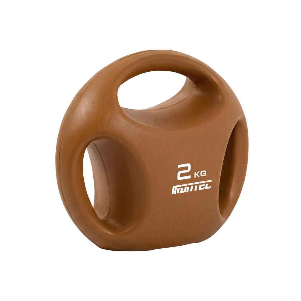 เคตเทิลเบล IRONTEC 3-HAND 2 กก.สี CHOCOLATE