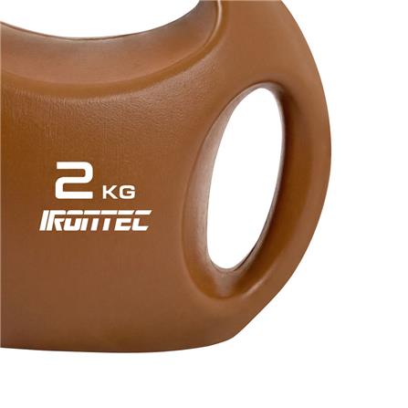 เคตเทิลเบล IRONTEC 3-HAND 2 กก.สี CHOCOLATE_4