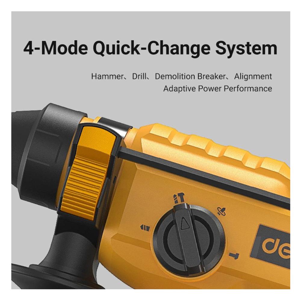 สว่านโรตารี่ไร้สาย (เฉพาะตัวเครื่อง) DELI EDC300Z 20 โวลต์