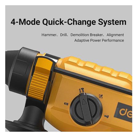 สว่านโรตารี่ไร้สาย (เฉพาะตัวเครื่อง) DELI EDC300Z 20 โวลต์_4