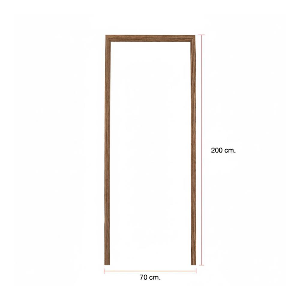 วงกบประตูไม้สังเคราะห์ WPC MODERNWOOD 70x200 ซม. สี HAZELNUT