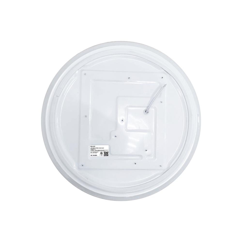 ไฟเพดาน LED RACER GARNET-03 15 นิ้ว 36 วัตต์ DAYLIGHT/COOL WHITE/WARM WHITE สีขาว