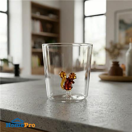 แก้วน้ำ HOMEPRO MINI ZOO กระรอก 400 มล._1