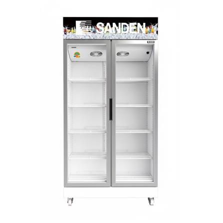 ตู้เครื่องดื่ม 2 ประตู SANDEN SPN1000 23 คิว สีขาว_0