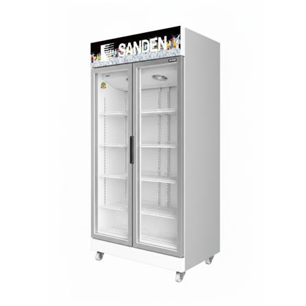 ตู้เครื่องดื่ม 2 ประตู SANDEN SPN1000 23 คิว สีขาว_1