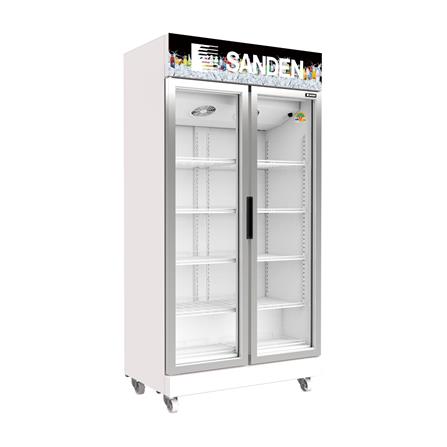 ตู้เครื่องดื่ม 2 ประตู SANDEN SPN1000 23 คิว สีขาว_2