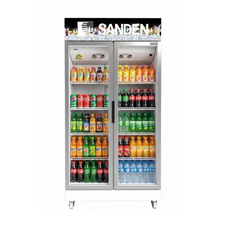 ตู้เครื่องดื่ม 2 ประตู SANDEN SPN1000 23 คิว สีขาว_3