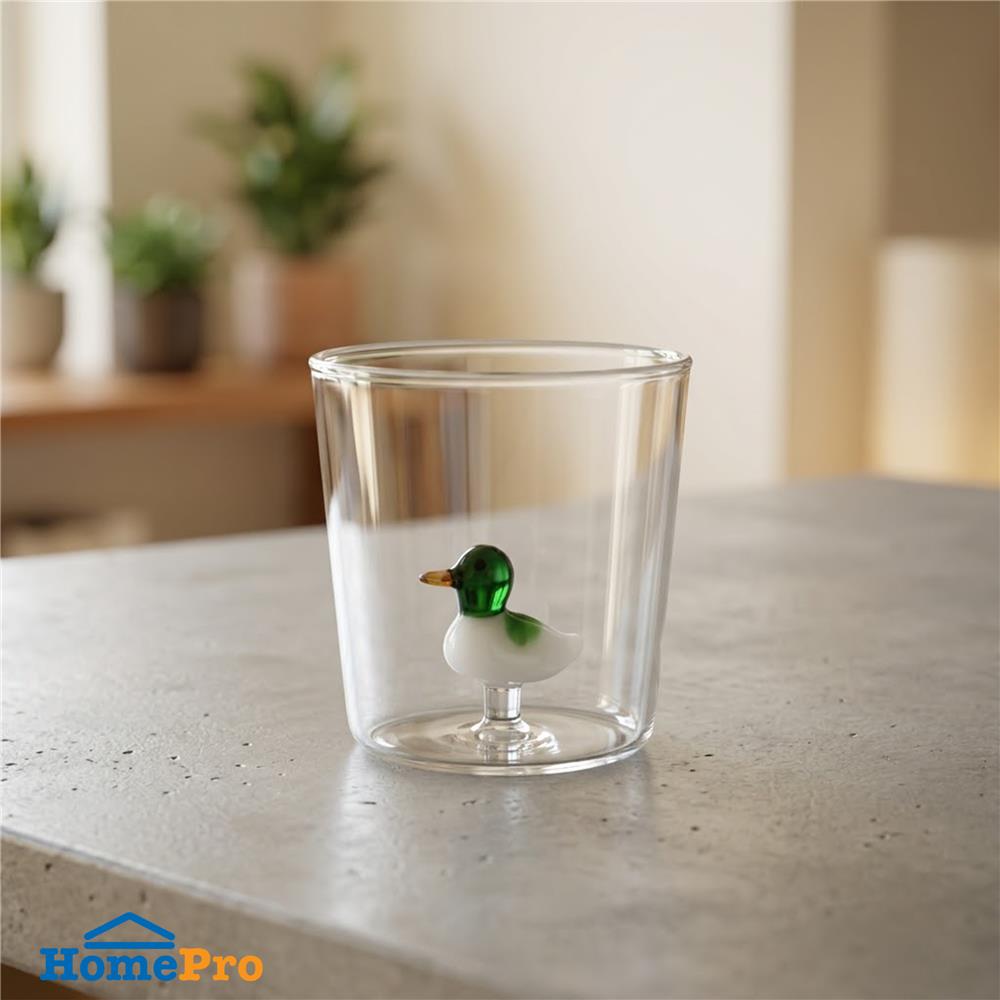 แก้วน้ำ HOMEPRO MINI ZOO เป็ด 400 มล.